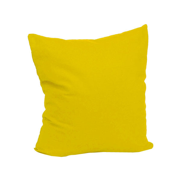 Frottee-Stretch 40 x 40 cm Kissenbezug Lemon