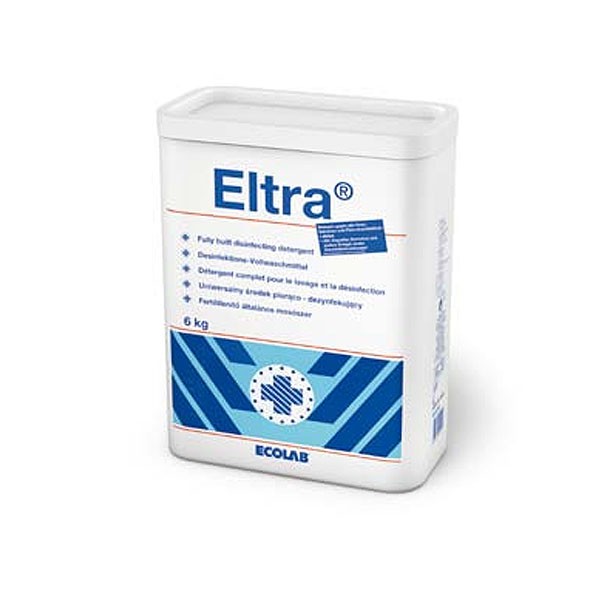 Eltra® 60°C Desinfektions-Vollwaschmittel für Medizinprodukte und biozide Anwendung. 6 kg Trommel