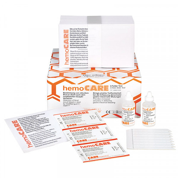 Care Diagnostica - Hemocare Stuhltests