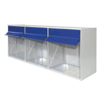 Spritzen- und Kanülenspender mit 3 Fächer Spritzen- und Kanülenspender mit 3 Fächer