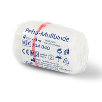 Peha® Mullbinden - Einzeln verpackt 4cm Peha® Mullbinden - Einzeln verpackt 4cm