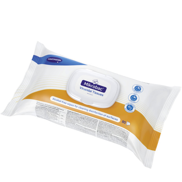 Mikrobac® Virucidal Tissues Desinfektionstücher