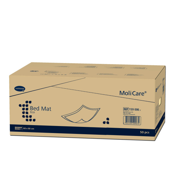 MoliCare® Bed Mat Eco - 9 Tropfen Krankenunterlagen 60 x 90 50 Stück