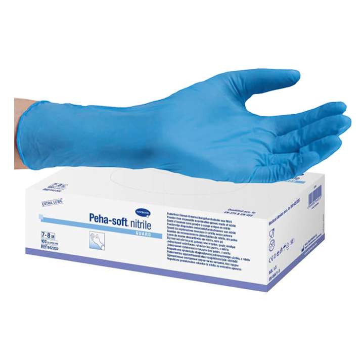 Hartmann Peha Soft Luva Nitrile Guard Tam M 100 Unidades | Kuantokusta