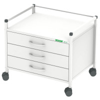 Haeberle 08/16® Unterfahrwagen 60 cm - mit 3 Schubladen Haeberle 08/16® Unterfahrwagen 60 cm - mit 3 Schubladen