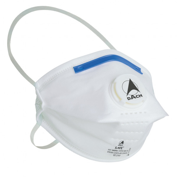 DACH FFP 3 NR D Atemschutzmaske Comfort mit Ventil