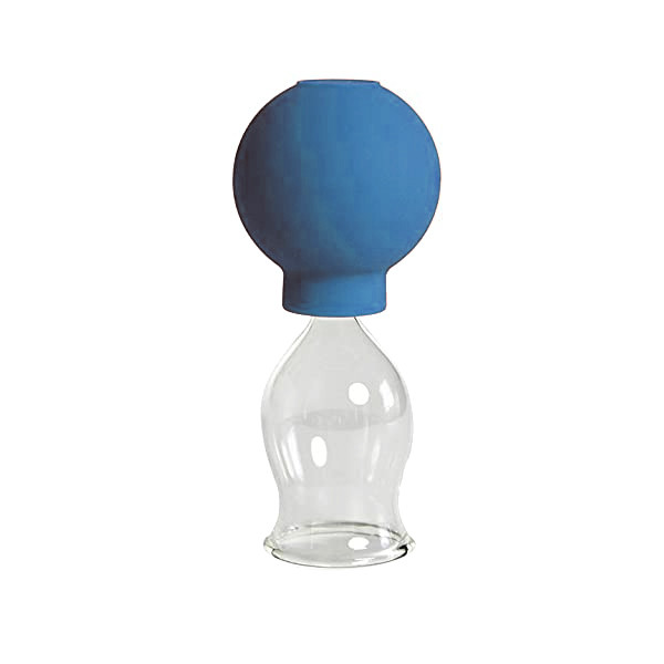 Schröpfgläser aus Glas mit Ball Gr1