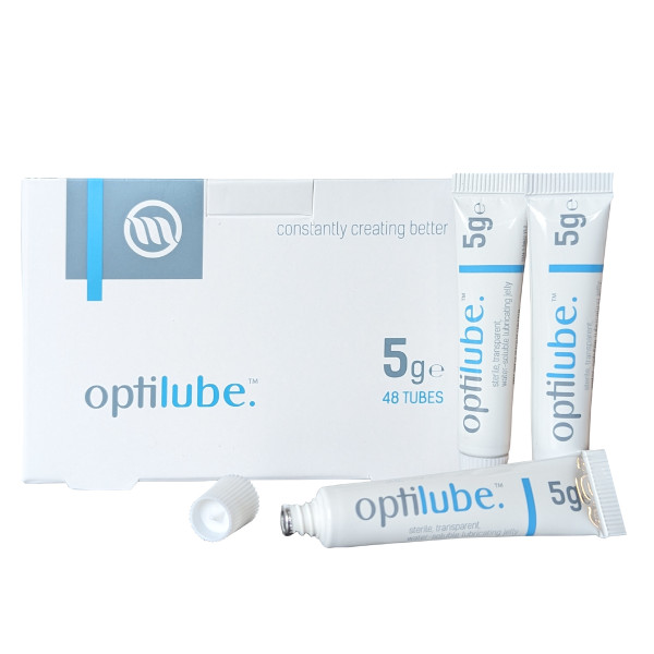 OptiLube™ Kathetergleitgel steril 5 g - mit Schraubdeckel