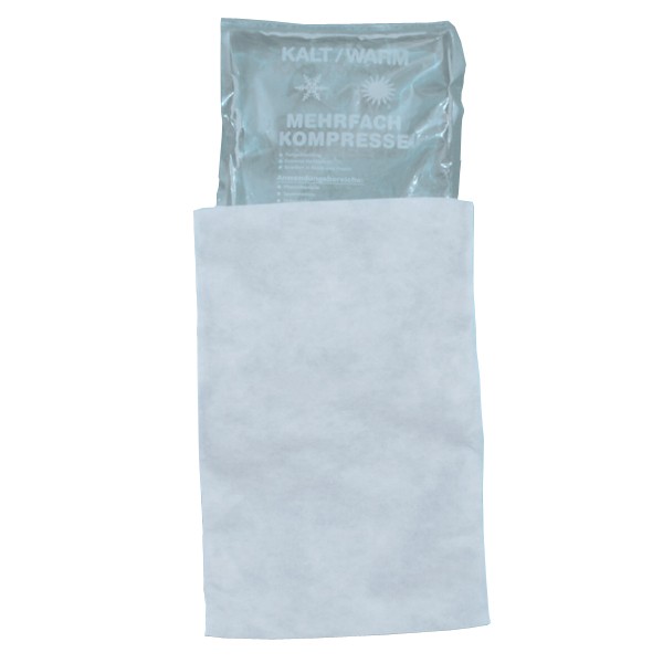 Vlieshüllen für Kalt- Warmkompressen 16 x 26 cm