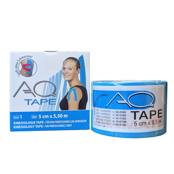 Servoprax AQ®-Tape Kinesiologie Tape | Blau