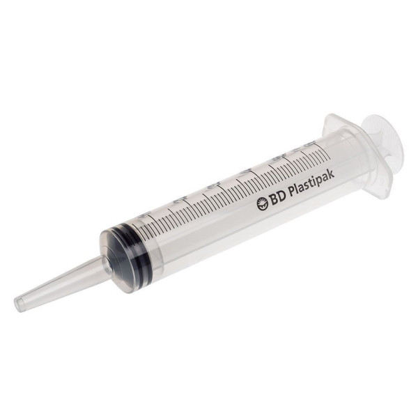 BD Plastipak™ Wund- und Blasenspritzen 3-teilig Katheter-Ansatz 50 / 60 ml