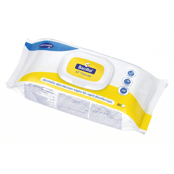 Hartmann Bacillol® AF Tissues im Flowpack 80 Stück