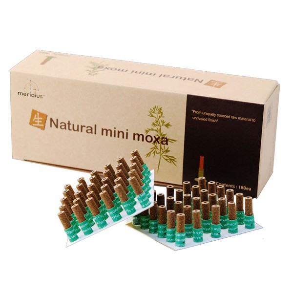 Meridius® Natural Mini Moxa selbstklebend, 180 Stück
