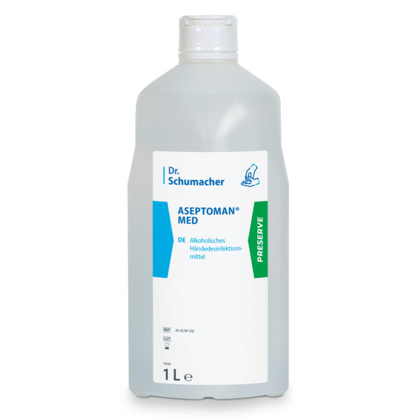 Dr. Schumacher Aseptoman® med Händedesinfektion 1000 ml Spenderflasche