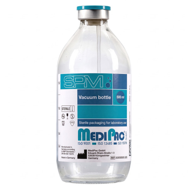 MediPac® SPM Vakuumflasche 500 ml