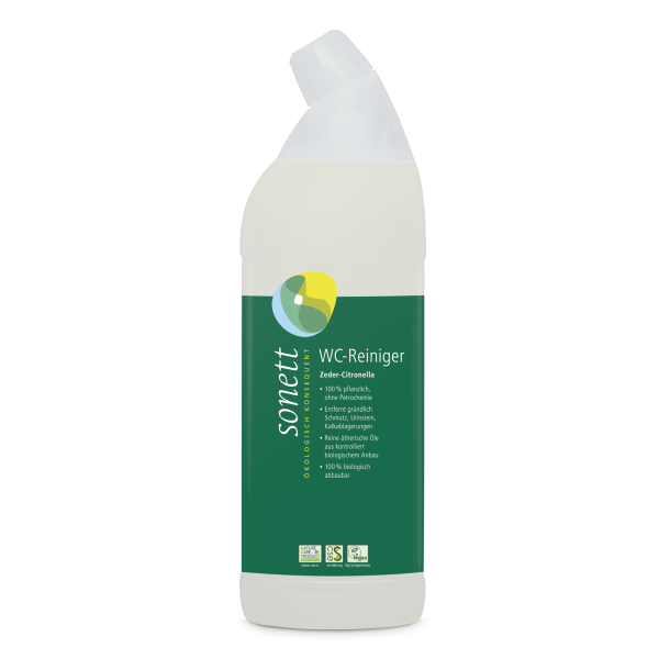 Sonett WC-Reiniger Zeder-Citronella 750 ml Dosierflasche