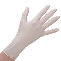 Latex-Handschuhe Grip puderfrei Detail Latex-Handschuhe Grip puderfrei Detail