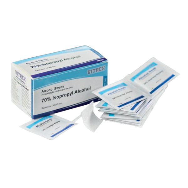 Vitrex® Alkoholtupfer - 70% Propanol