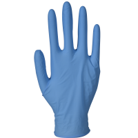 Abena® Nitril-Handschuhe Classic puderfrei Blau Detail Abena® Nitril-Handschuhe Classic puderfrei Blau Detail