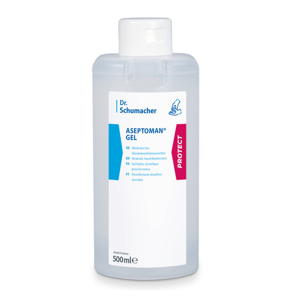 Dr. Schumacher Aseptoman® Gel Händedesinfektion 500 ml Spenderflasche