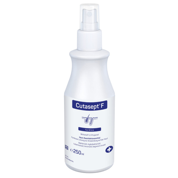 Cutasept® F Hautdesinfektion - farblos 250 ml Spruehflasche