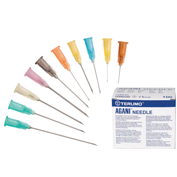 Terumo® AGANI™ Injektionskanülen | 8 Größen | 100 Stück