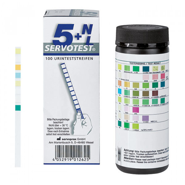 Servotest® 5+NL Urinteststreifen