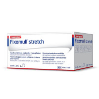 Leukoplast® Fixomull® stretch Klebevlies in 4 verschiedenen Größen auf der 10 m Rolle. Leukoplast® Fixomull® stretch Klebevlies in 4 verschiedenen Größen auf der 10 m Rolle.