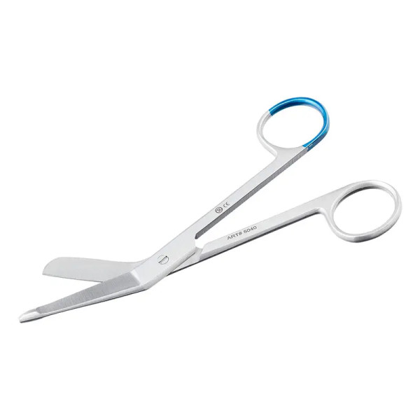 GS Instruments Sterile Verbandschere nach Lister aus Edelstahl 14,5 cm