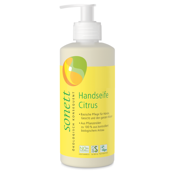 Sonett Handseife Citrus 300 ml Spenderflasche