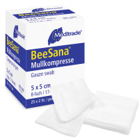 Meditrade® BeeSana Mullkompressen steril 50 Stück Meditrade® BeeSana Mullkompressen steril 50 Stück