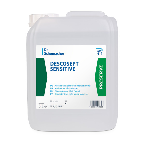 Dr. Schumacher Descosept® Sensitive Flächendesinfektion 5000 ml Kanister